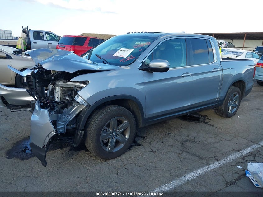 VIN 5FPYK3F55PB037114 2023 HONDA RIDGELINE RTL