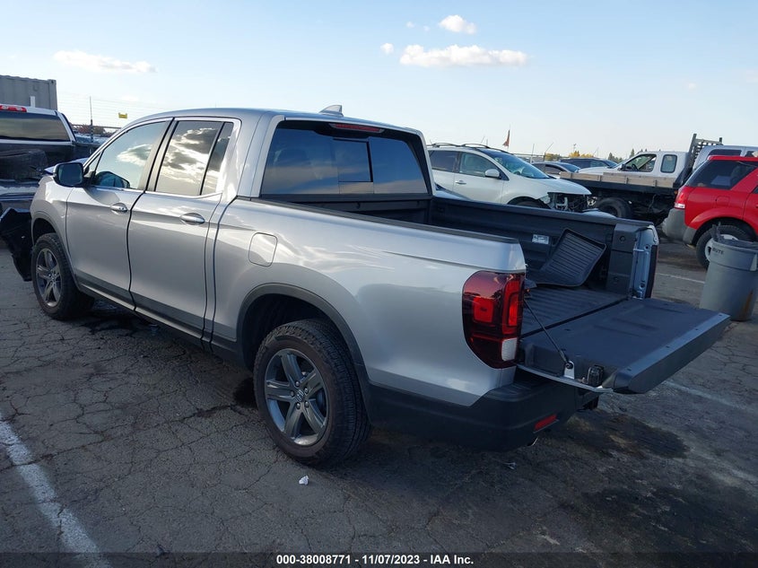 VIN 5FPYK3F55PB037114 2023 HONDA RIDGELINE RTL