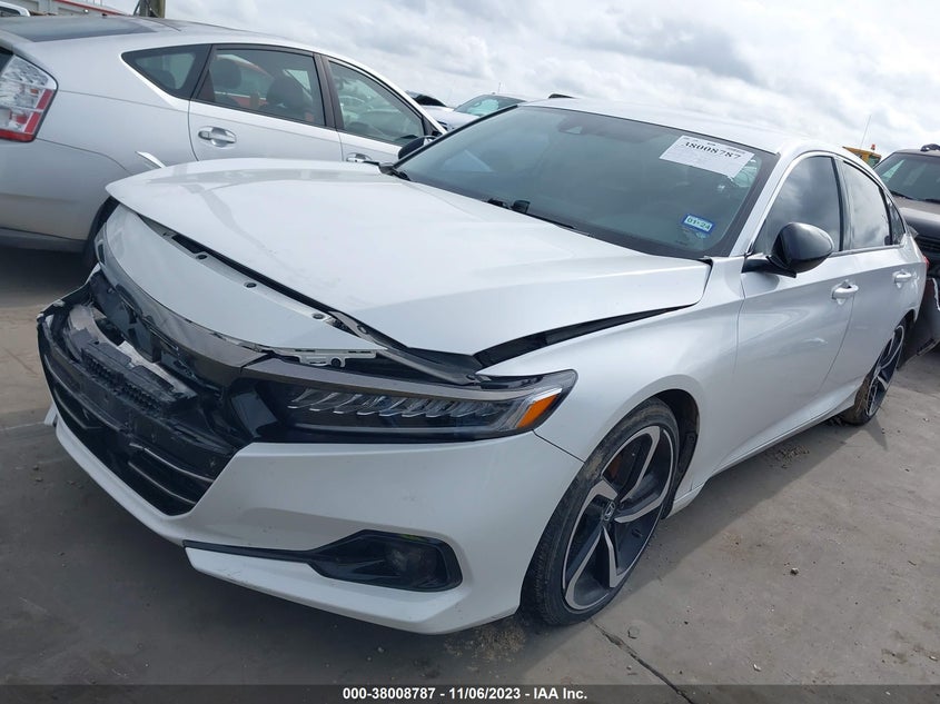 VIN 1HGCV1F42MA121273 2021 HONDA ACCORD SPORT SPECIAL EDITION