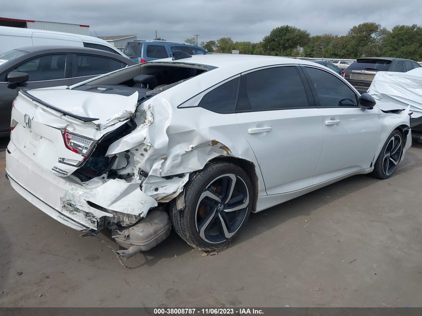 VIN 1HGCV1F42MA121273 2021 HONDA ACCORD SPORT SPECIAL EDITION