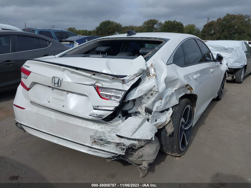 VIN 1HGCV1F42MA121273 2021 HONDA ACCORD SPORT SPECIAL EDITION
