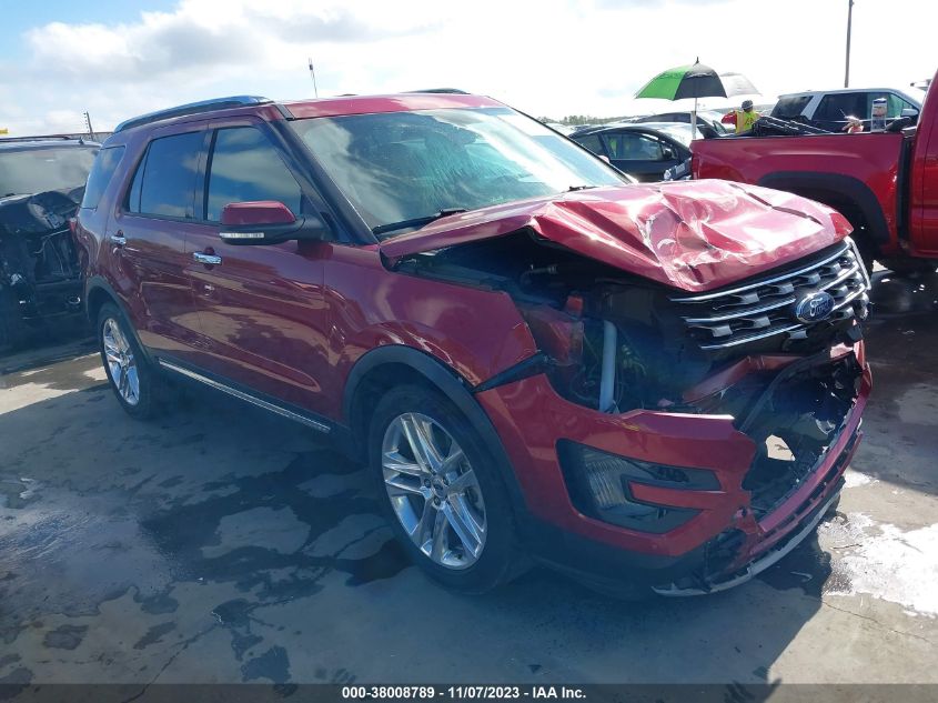 2017 FORD EXPLORER LIMITED - 1FM5K7F8XHGD40289