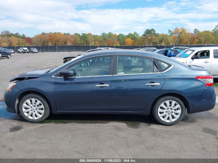 2013 NISSAN SENTRA SV - 3N1AB7AP9DL779395