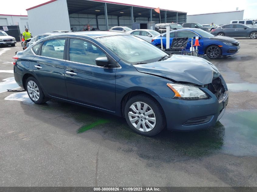 2013 NISSAN SENTRA SV - 3N1AB7AP9DL779395