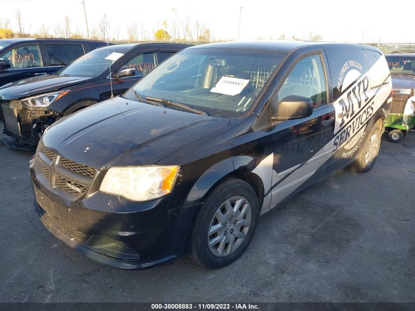 2014 RAM CARGO VAN TRADESMAN 2C4JRGAG4ER352557