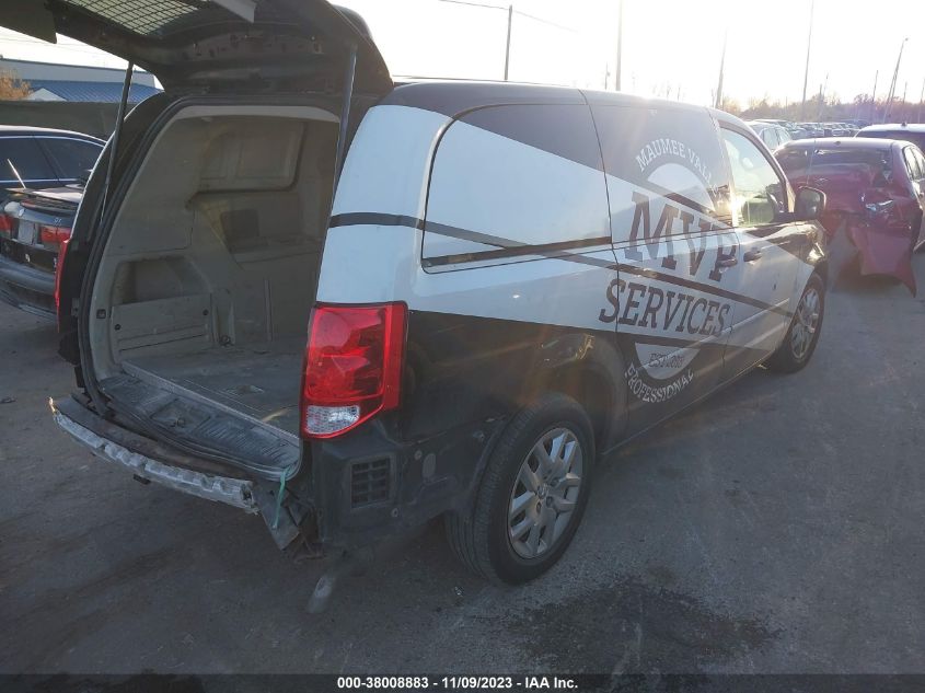 2014 RAM CARGO VAN TRADESMAN 2C4JRGAG4ER352557