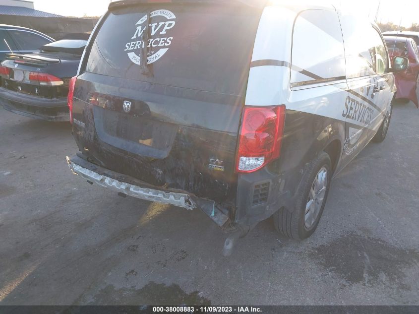 2014 RAM CARGO VAN TRADESMAN 2C4JRGAG4ER352557