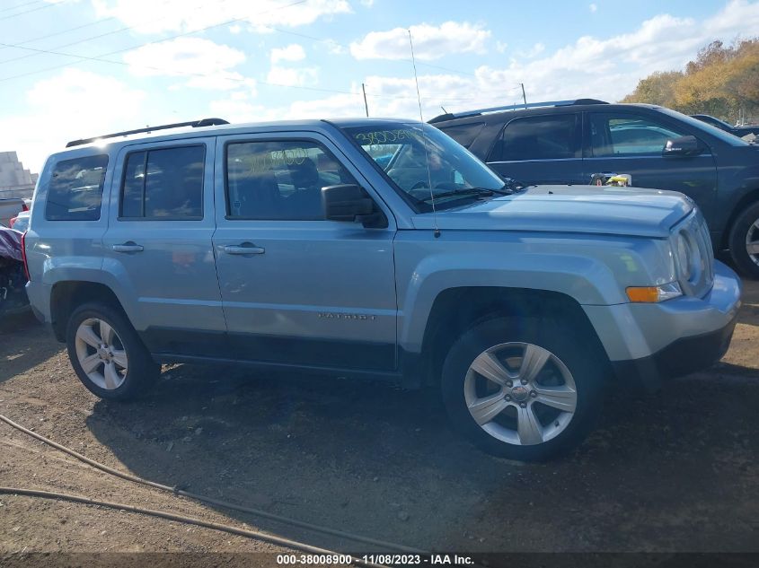 2013 JEEP PATRIOT LATITUDE - 1C4NJRFB6DD101543
