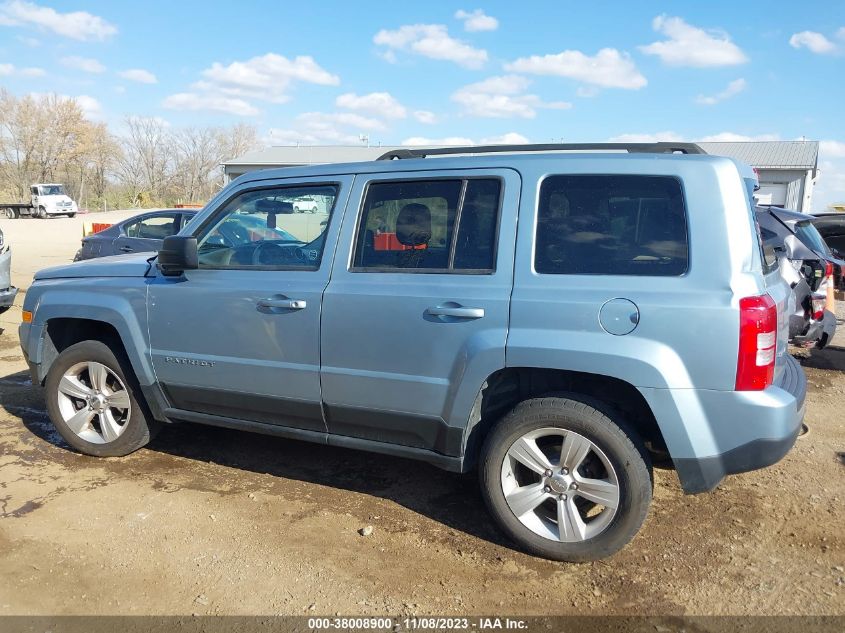 2013 JEEP PATRIOT LATITUDE - 1C4NJRFB6DD101543