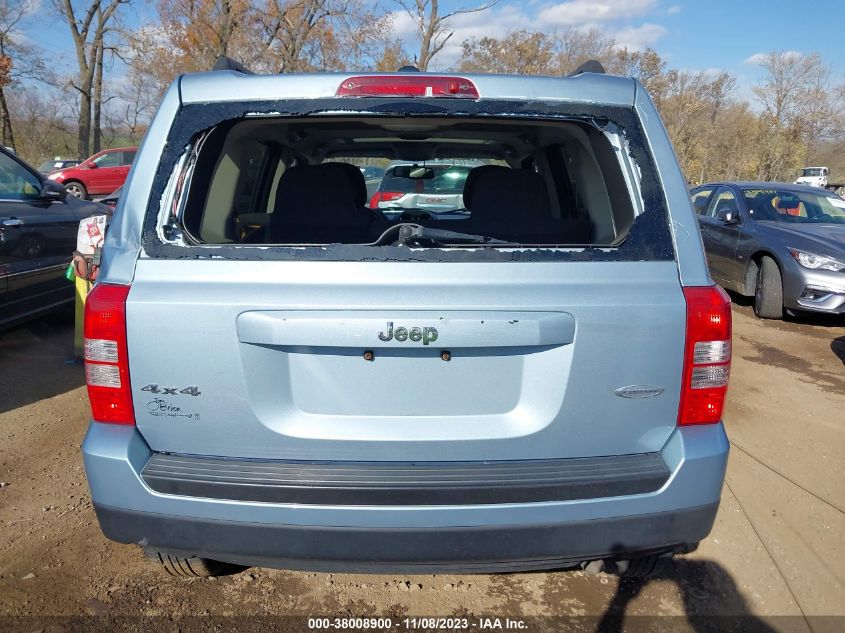 2013 JEEP PATRIOT LATITUDE - 1C4NJRFB6DD101543