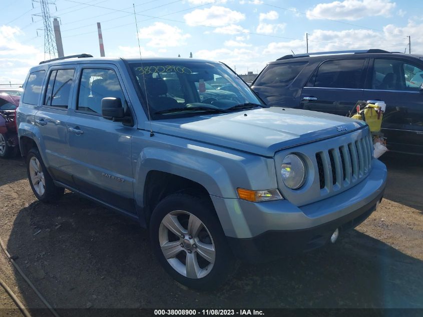 2013 JEEP PATRIOT LATITUDE - 1C4NJRFB6DD101543