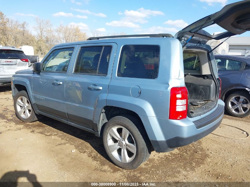 2013 JEEP PATRIOT LATITUDE - 1C4NJRFB6DD101543