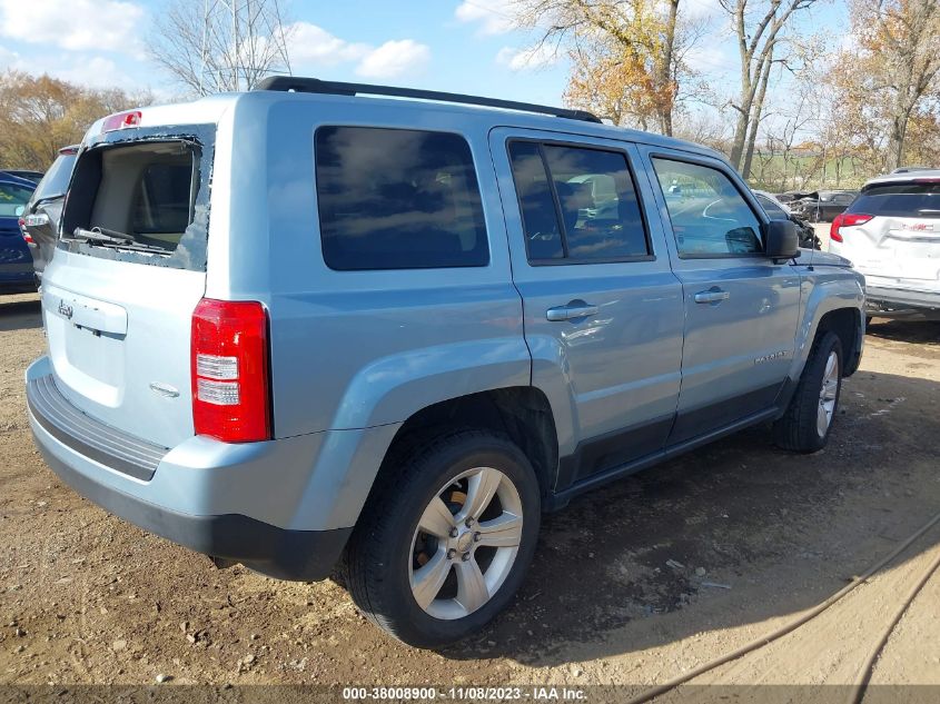 2013 JEEP PATRIOT LATITUDE - 1C4NJRFB6DD101543