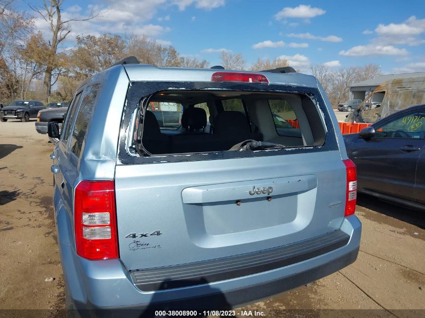 2013 JEEP PATRIOT LATITUDE - 1C4NJRFB6DD101543