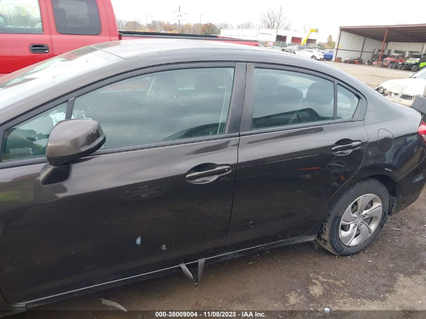 2013 HONDA CIVIC LX - 19XFB2F57DE270133