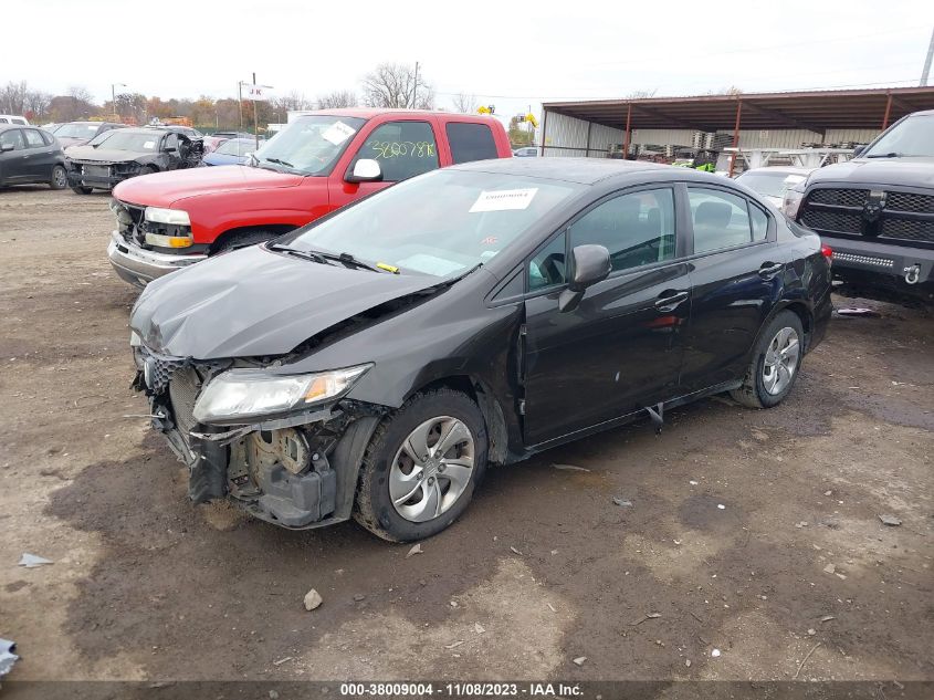 2013 HONDA CIVIC LX - 19XFB2F57DE270133
