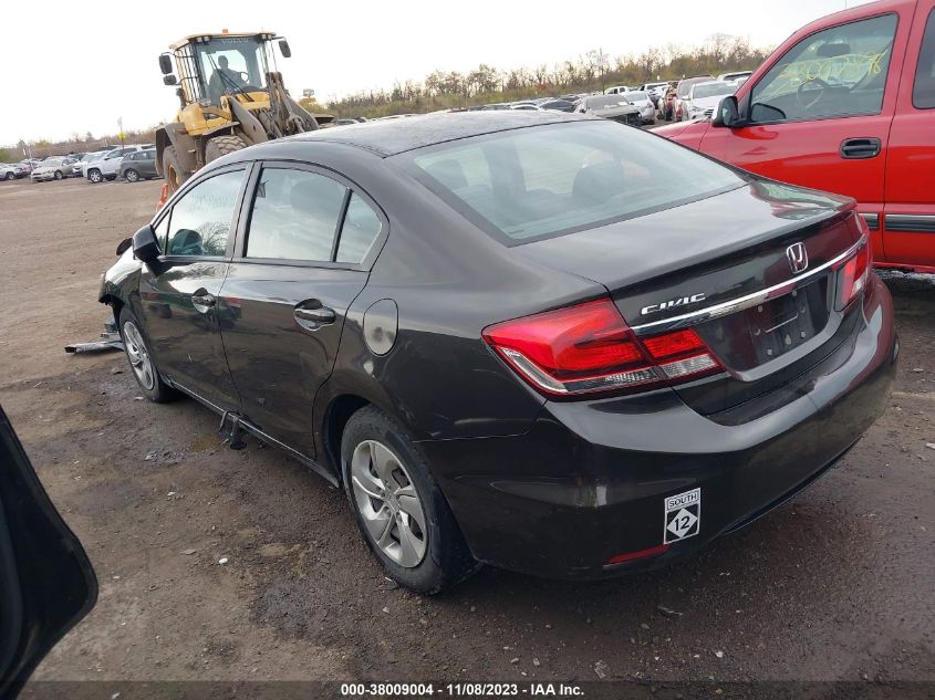 2013 HONDA CIVIC LX - 19XFB2F57DE270133