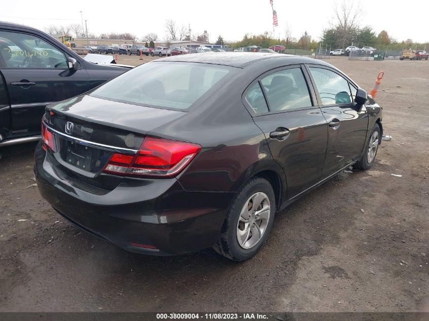 2013 HONDA CIVIC LX - 19XFB2F57DE270133