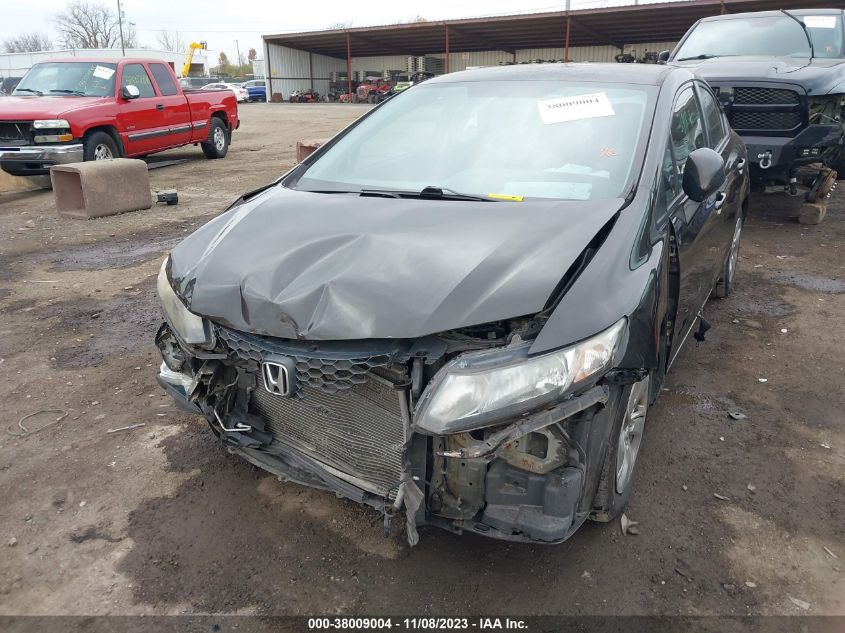2013 HONDA CIVIC LX - 19XFB2F57DE270133