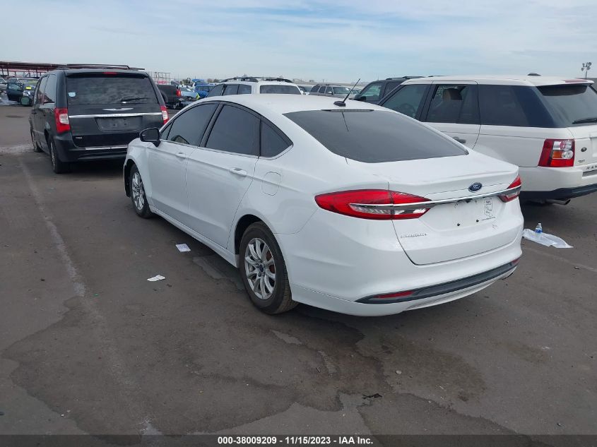 2018 FORD FUSION S - 3FA6P0G7XJR181026