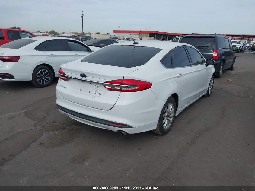 2018 FORD FUSION S - 3FA6P0G7XJR181026