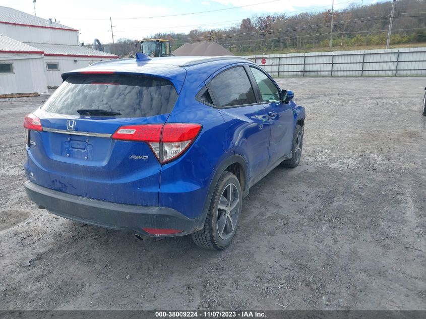 2022 HONDA HR-V EX - 3CZRU6H5XNM700993