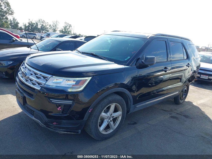 VIN 1FM5K7D86JGC94288 2018 FORD EXPLORER XLT