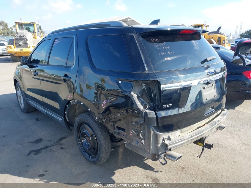 VIN 1FM5K7D86JGC94288 2018 FORD EXPLORER XLT