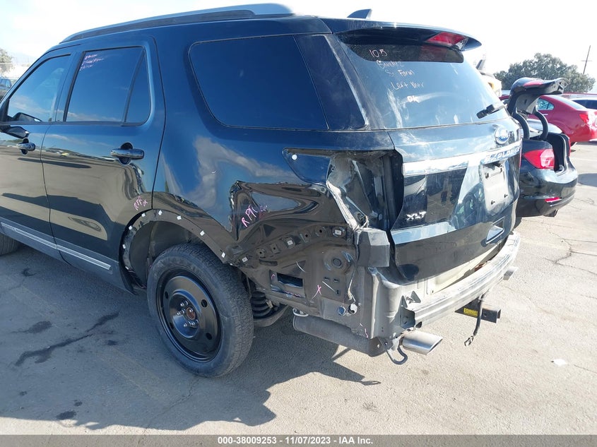 VIN 1FM5K7D86JGC94288 2018 FORD EXPLORER XLT