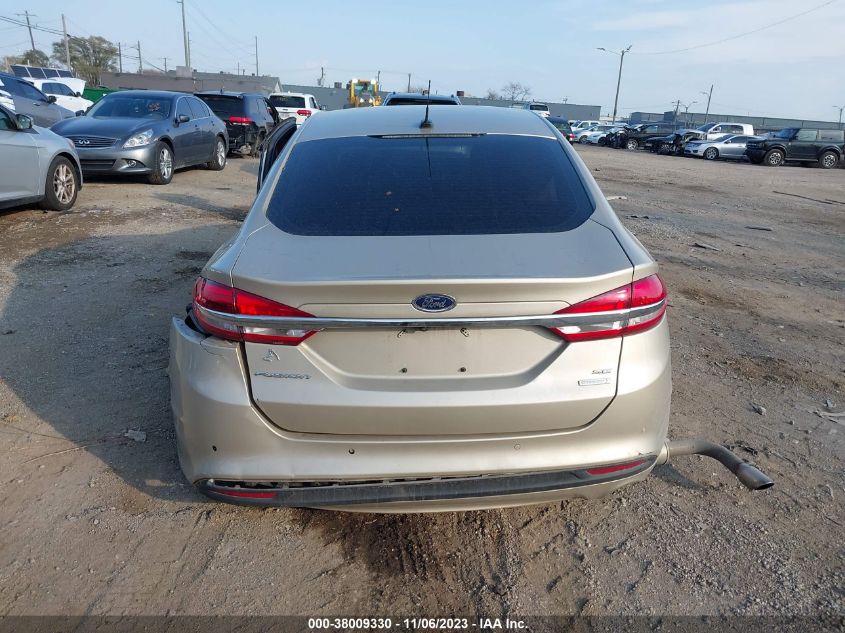 2018 FORD FUSION SE - 3FA6P0HDXJR211193