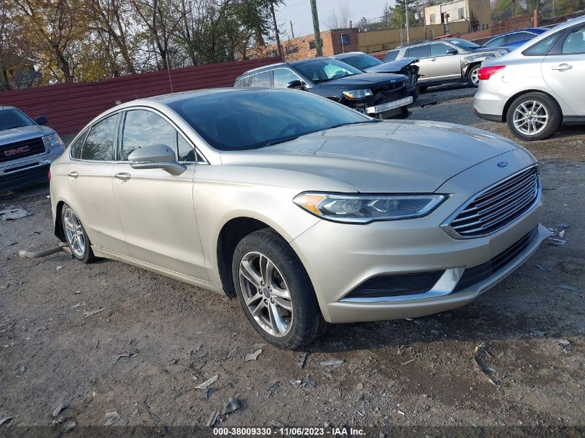 2018 FORD FUSION SE - 3FA6P0HDXJR211193