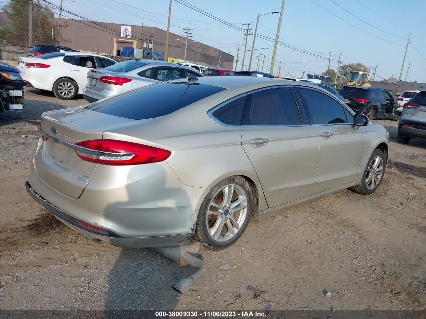 2018 FORD FUSION SE - 3FA6P0HDXJR211193