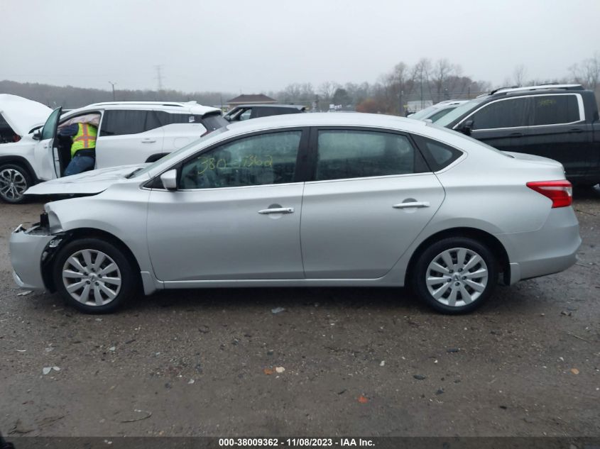 2019 NISSAN SENTRA S/SV/SR/SL - 3N1AB7AP3KY214964