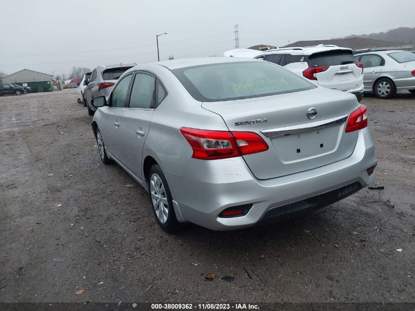 2019 NISSAN SENTRA S/SV/SR/SL - 3N1AB7AP3KY214964