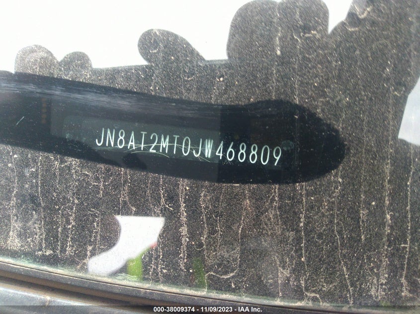 VIN JN8AT2MT0JW468809 2018 NISSAN ROGUE S/SL/SV