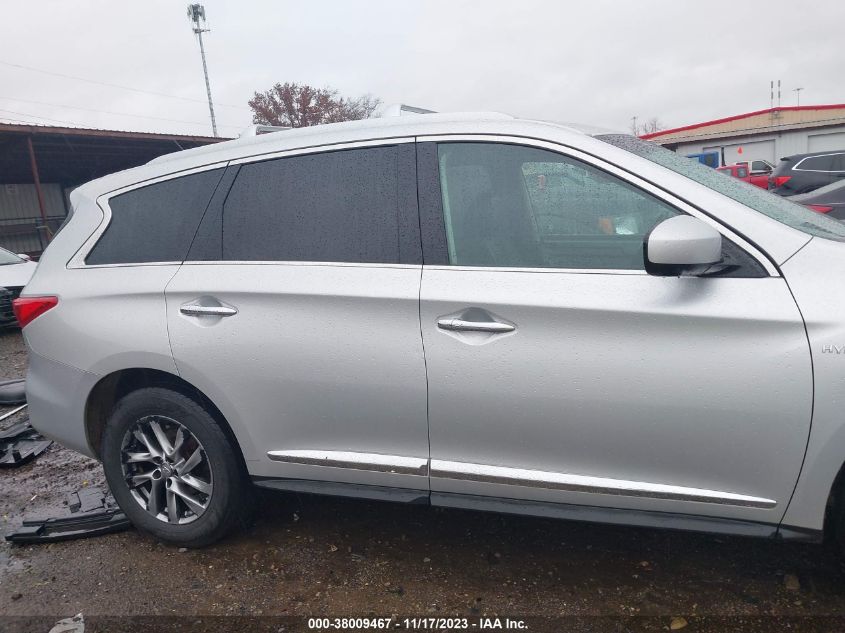 2014 INFINITI QX60 HYBRID HYBRID 5N1CL0MM2EC528688
