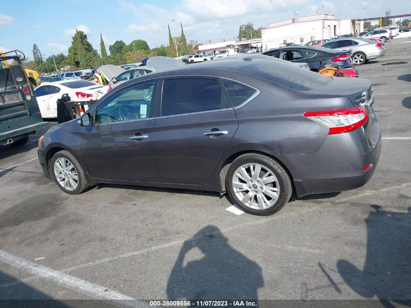 2013 NISSAN SENTRA SL - 3N1AB7AP9DL652971