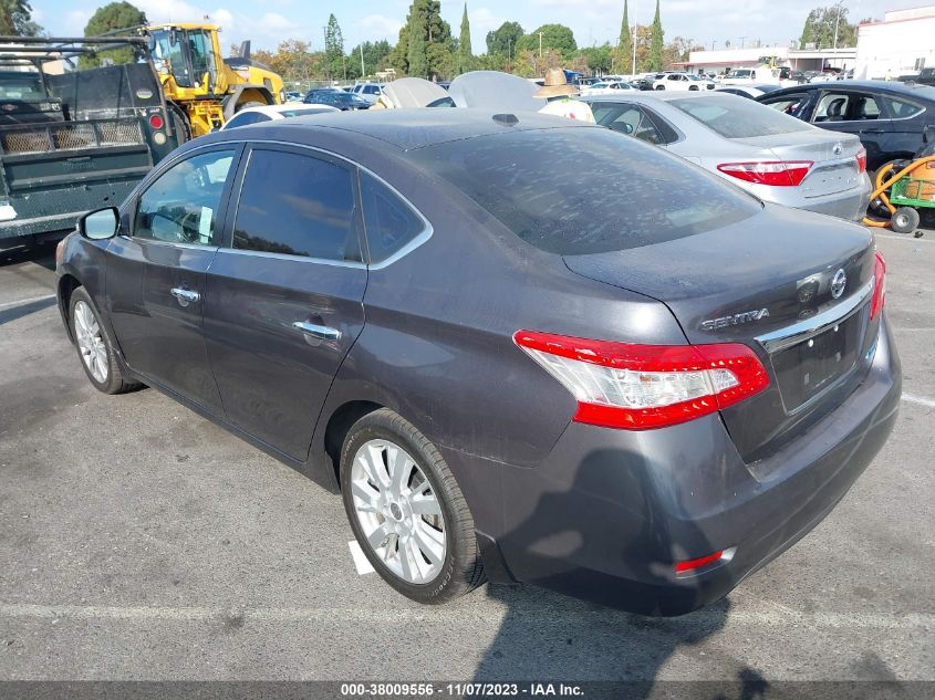 2013 NISSAN SENTRA SL - 3N1AB7AP9DL652971