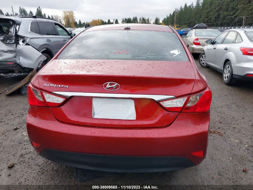 2014 HYUNDAI SONATA GLS - 5NPEB4AC5EH946508