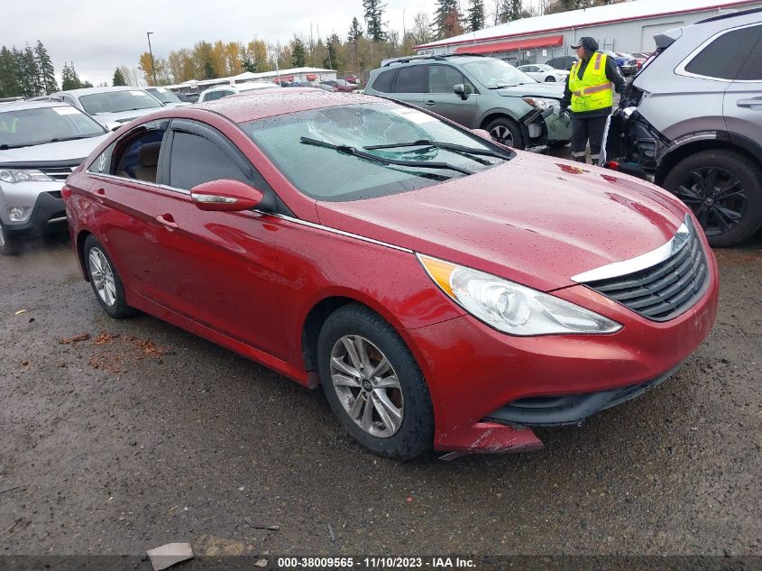 2014 HYUNDAI SONATA GLS - 5NPEB4AC5EH946508