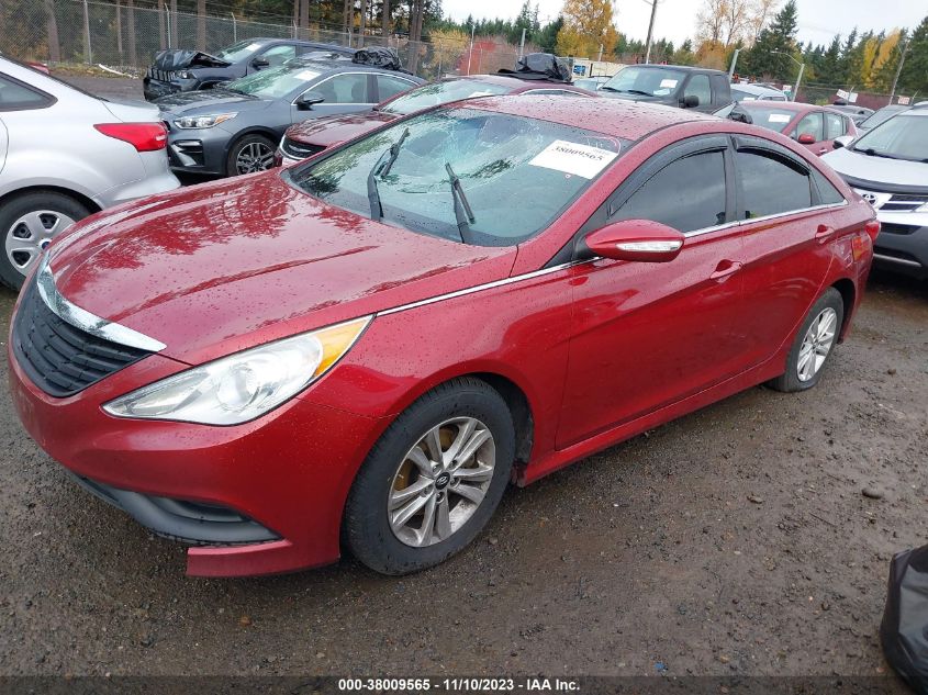 2014 HYUNDAI SONATA GLS - 5NPEB4AC5EH946508