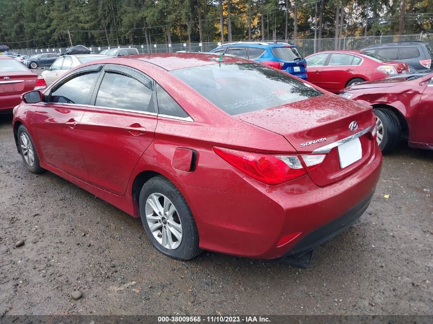 2014 HYUNDAI SONATA GLS - 5NPEB4AC5EH946508