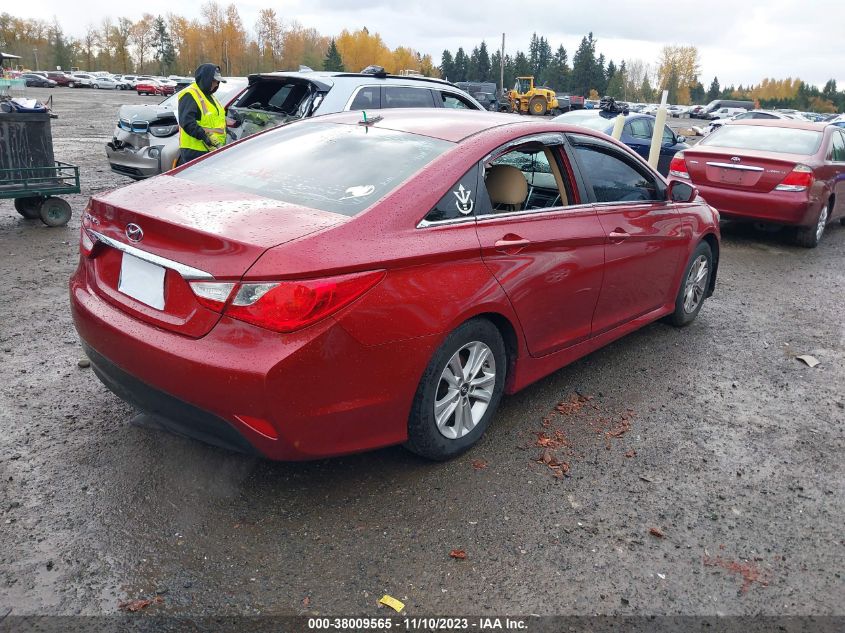 2014 HYUNDAI SONATA GLS - 5NPEB4AC5EH946508