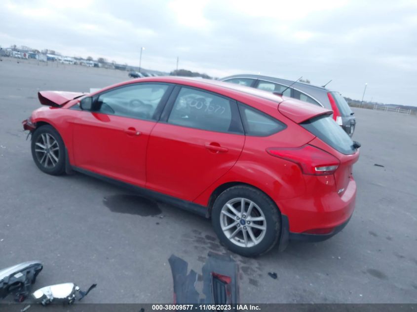 2017 FORD FOCUS SE - 1FADP3K26HL348060