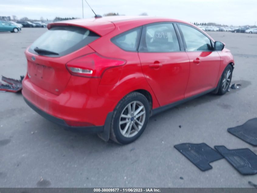 2017 FORD FOCUS SE - 1FADP3K26HL348060