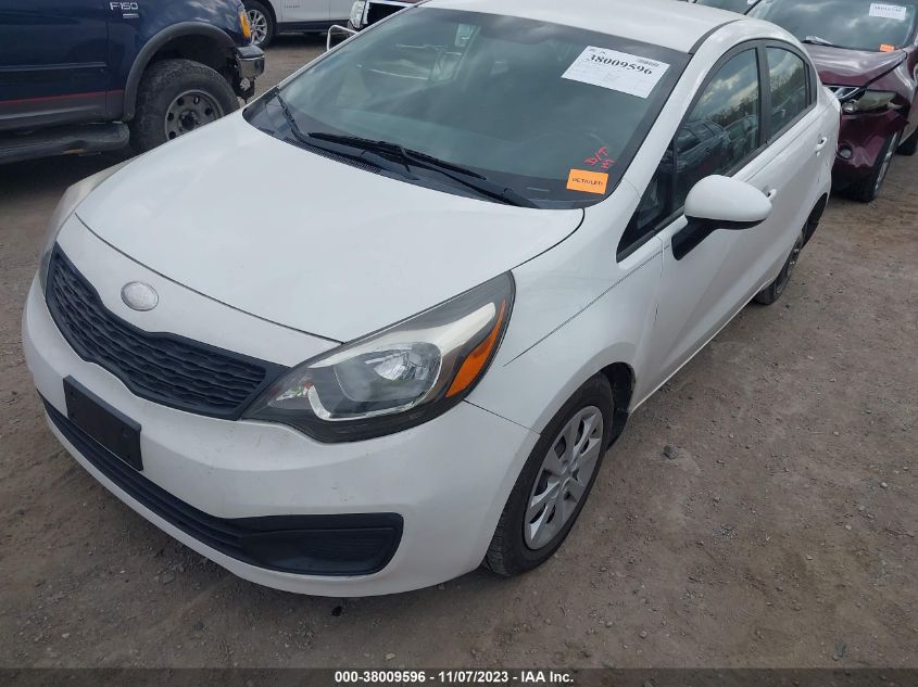 2014 KIA RIO LX - KNADM4A31E6334349