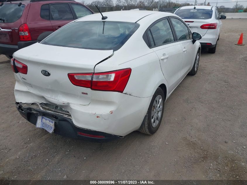 2014 KIA RIO LX - KNADM4A31E6334349