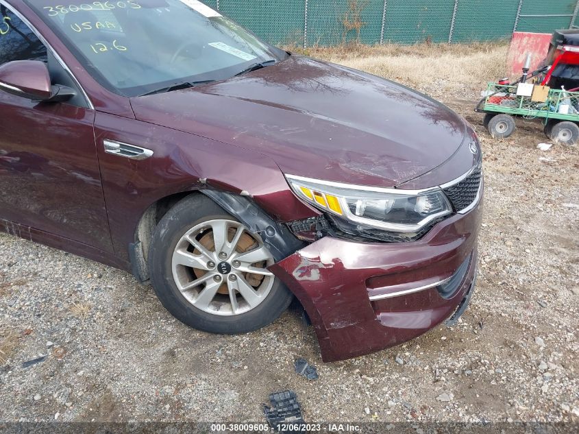 2016 KIA OPTIMA LX - 5XXGT4L30GG075101