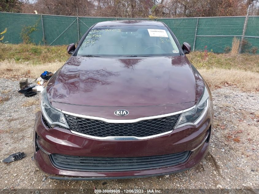 2016 KIA OPTIMA LX - 5XXGT4L30GG075101