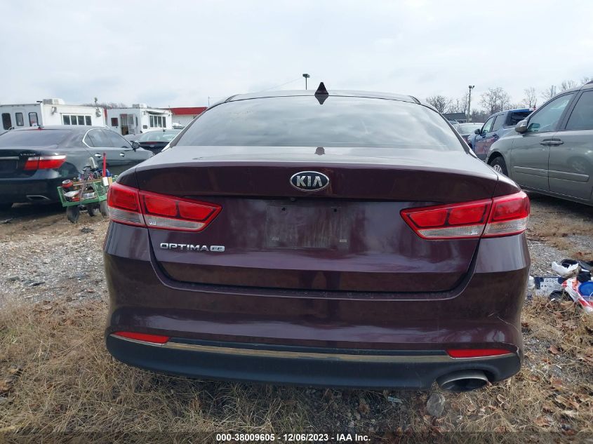 2016 KIA OPTIMA LX - 5XXGT4L30GG075101